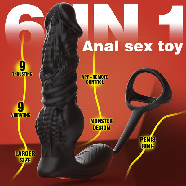 Thrusting Anal Vibrator