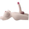 Lifelike shemale torso, big breasts, 18cm cock, TPE