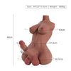 shemale sex doll torso soft TPE lifelike touch