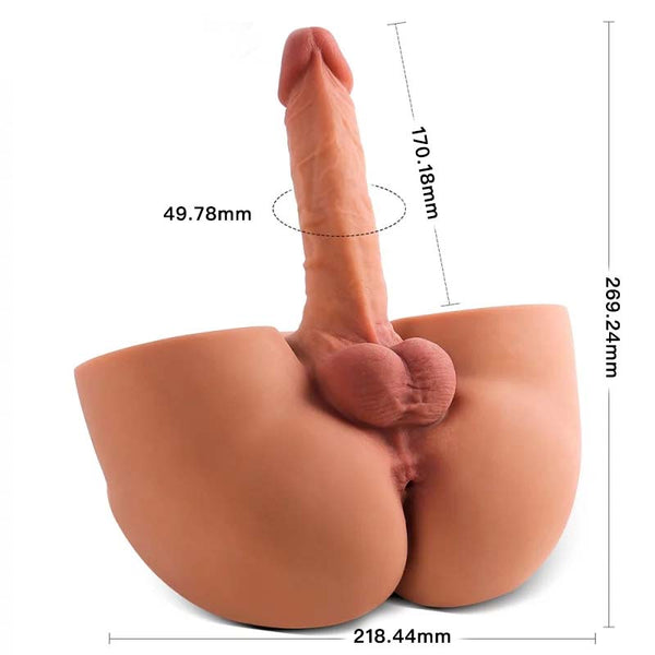 Tpe Mini Gay Realistic Ass Sex Doll Torso Anal With Penis, Alex - xeoxhoney-US