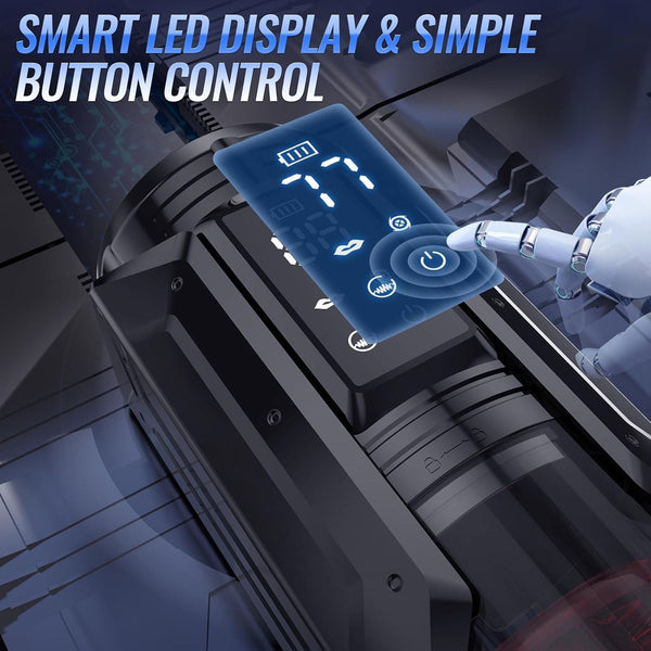 Aegis stroker sex toy for men with 7 suction intensities