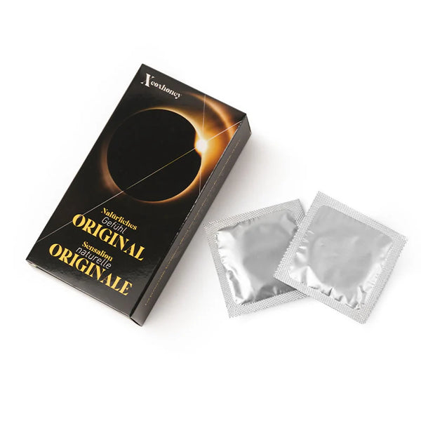 XEOX Honey Standard Size Ultra-Thin Condoms - 54±2mm, 10 PCS