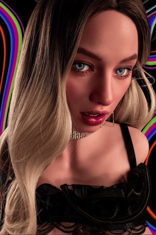 Fukada realistic sex doll full body back view with TPE body