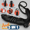 5-in 1 Prostate Massager with Vibrations