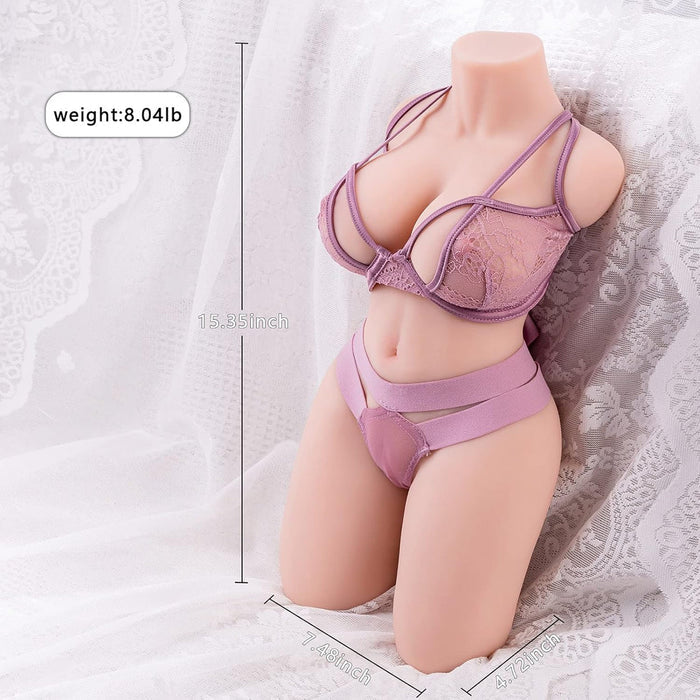 Life Size Big Boobs Sex Doll Torso - 20.9LB Peggy