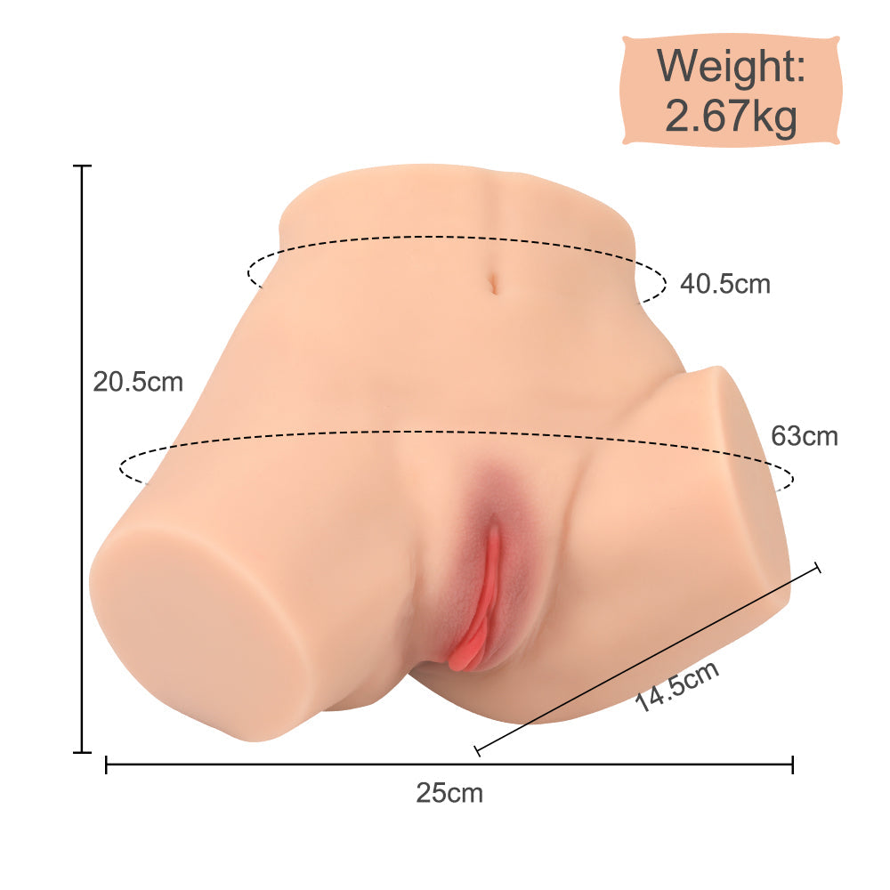 Realistischer Masturbator Slut Fighter - Eva 3,2 kg