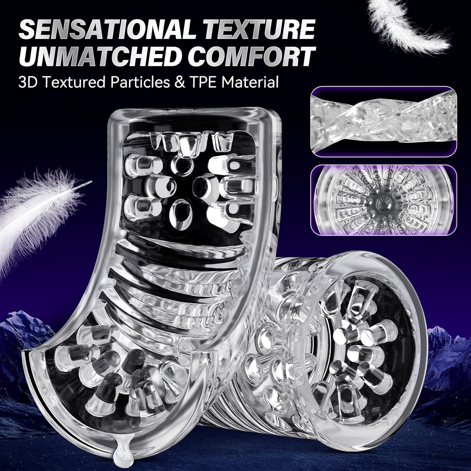 thrusting rotating male masturbator