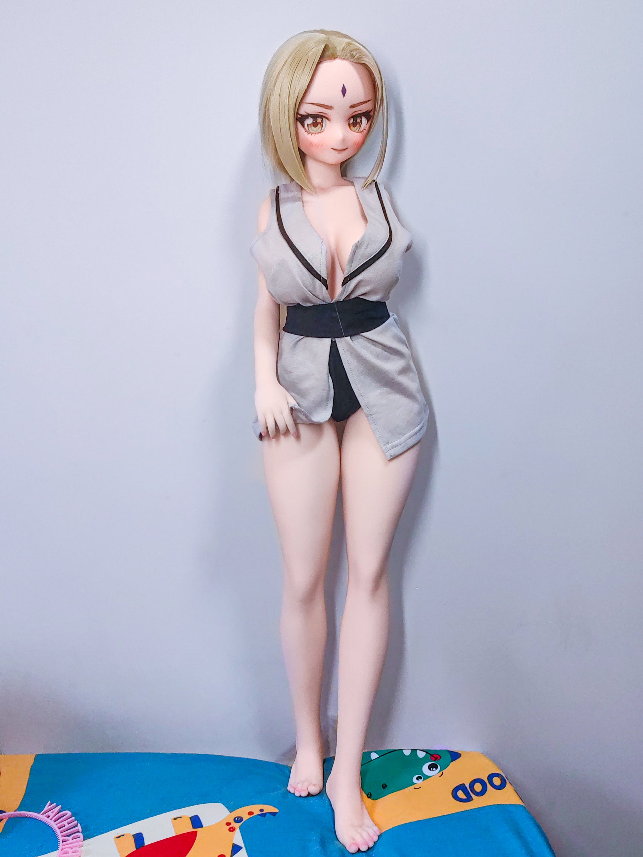 Silicone Anime Sex Doll Porn For Men, 85cm B-cup 17.6LB, Tsunade Naruto