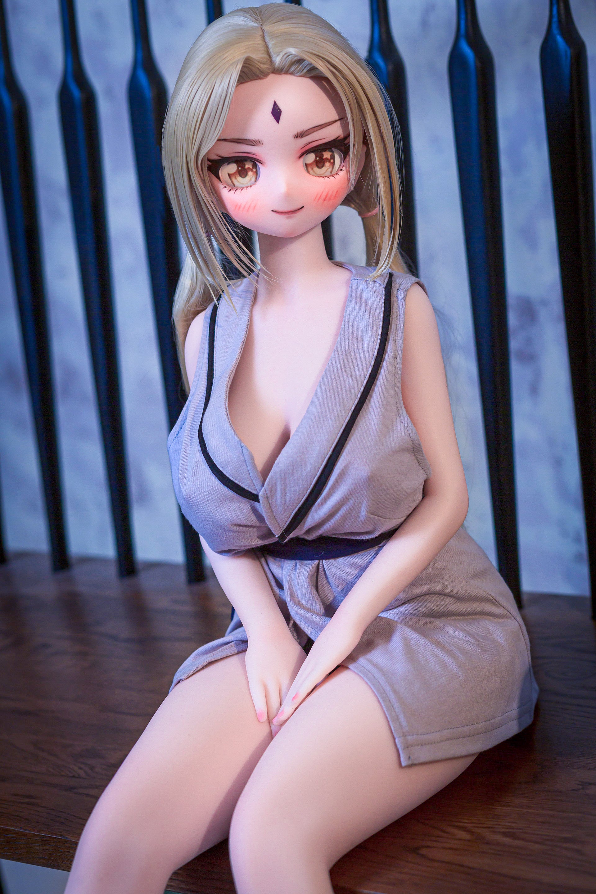 Silicone Anime Sex Doll Porn For Men, 85cm B-cup 17.6LB, Tsunade Naruto