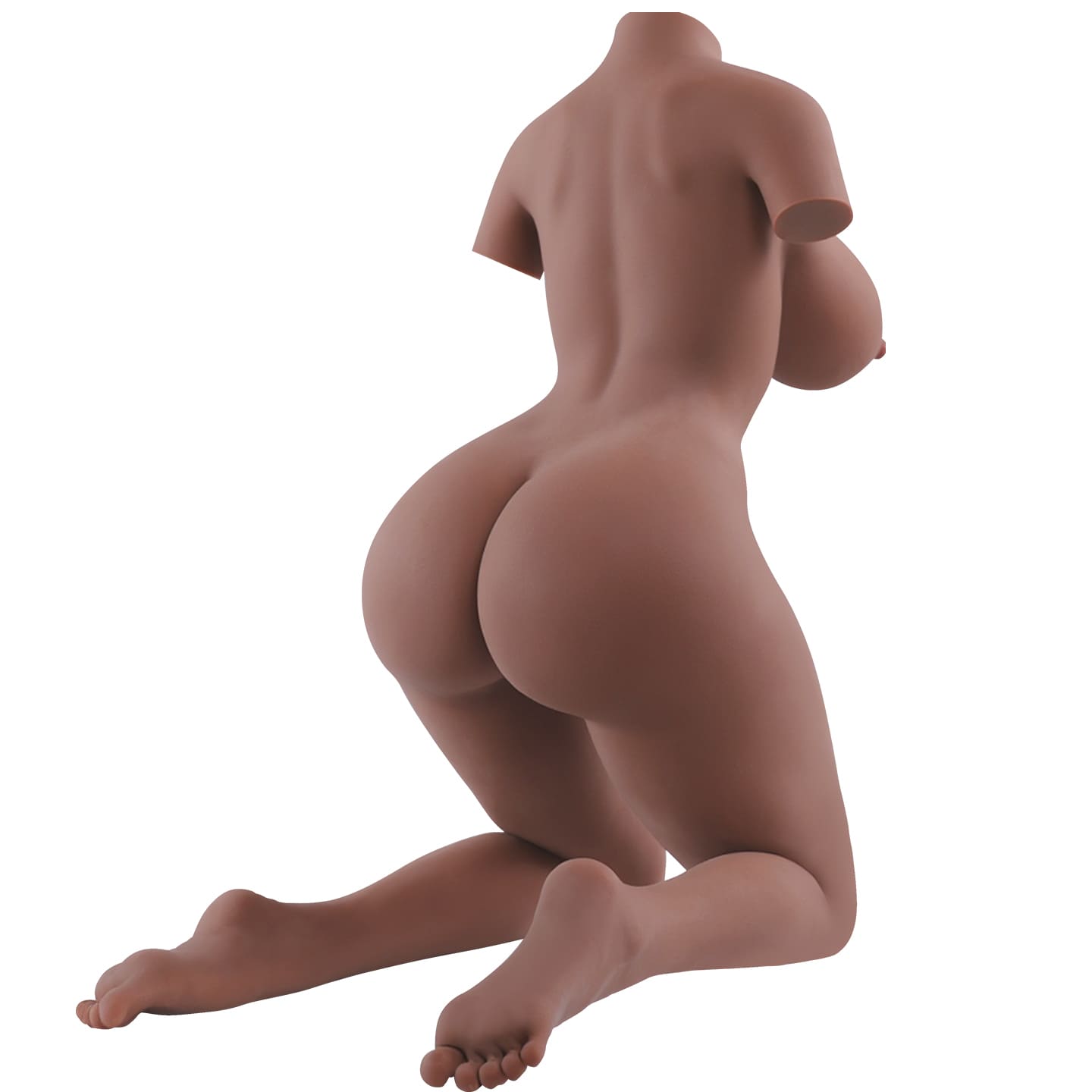 Lifelike dual channel masturbator