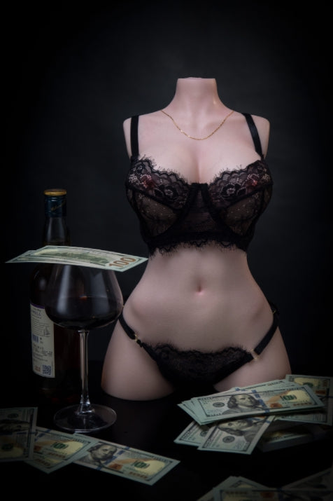 Busty Sex Doll Torso with Dual Entries