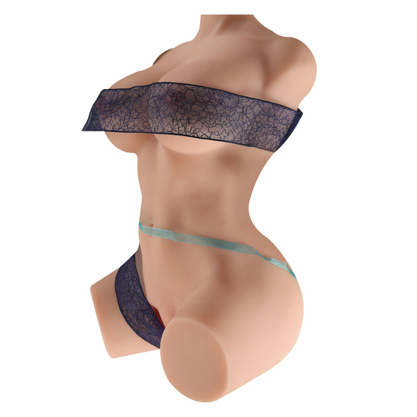  Vibration & Suction Sex Doll Torso for Intense Play