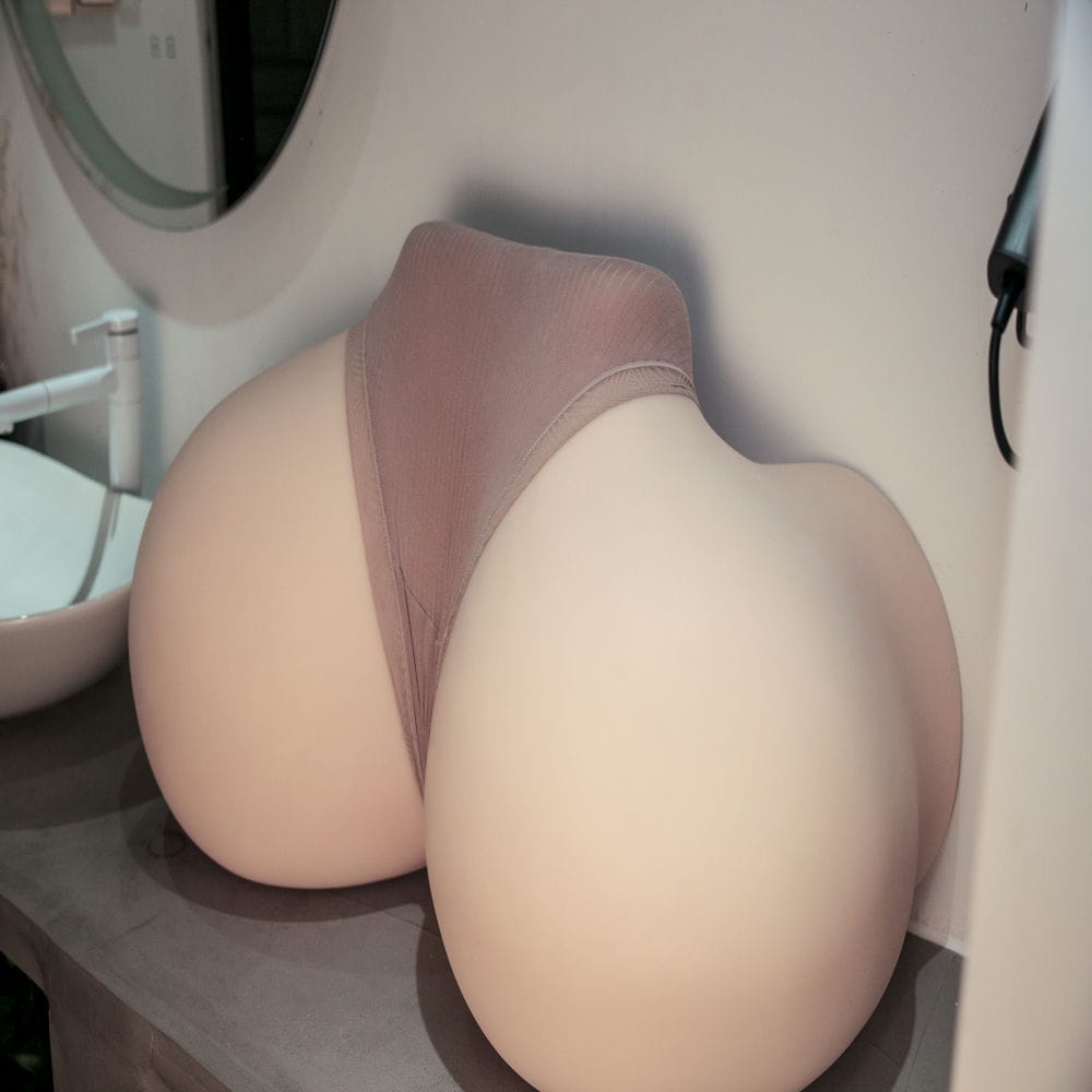 38kg TPE Big Ass Real 3D Sex Doll Torso Mens Sex Toys