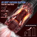 Aegis male masturbator with mech-style grip front view