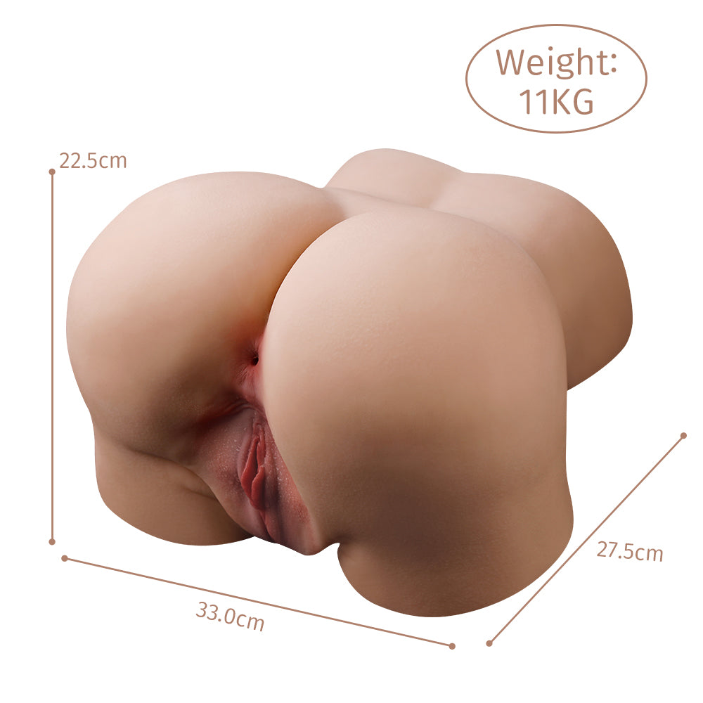 Extrem realistischer Vibrierender Gesäß-Masturbator - Sophia 11kg