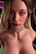Fukada realistic sex doll with wig, hair styling detail